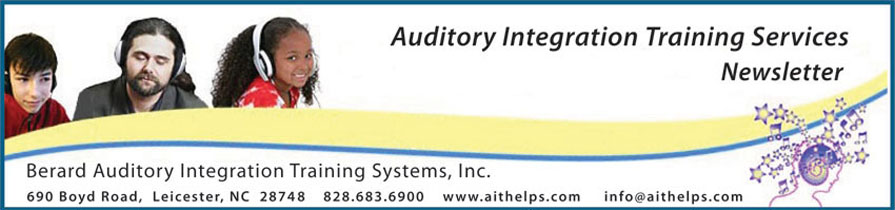 Auditory Integration Training Services Newsletter